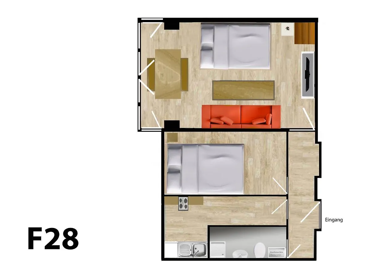 Primeflats - Apartment Togo Berlin-Wedding 0*, Berlin